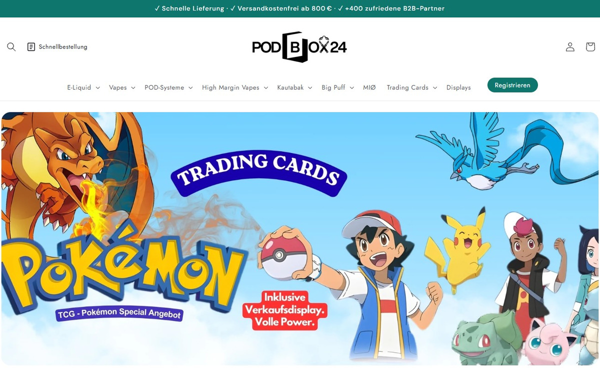 Ed & Bradley GmbH & Co. KG — PodBox24 - Webdesign