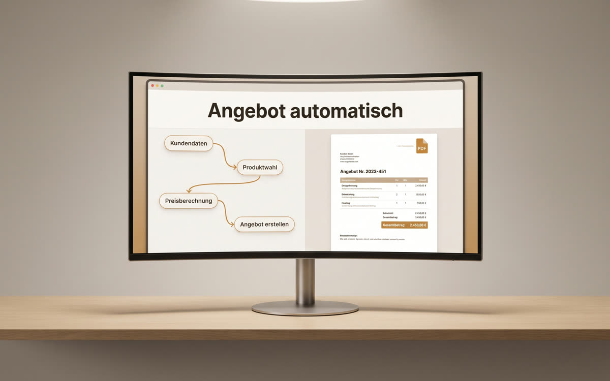 Baustoffe Mangfalltal — Angebotserstellung automatisiert